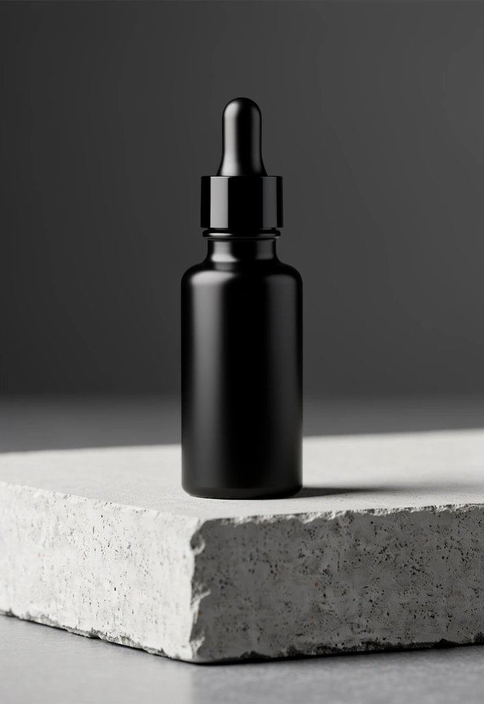Advanced serum bottle
